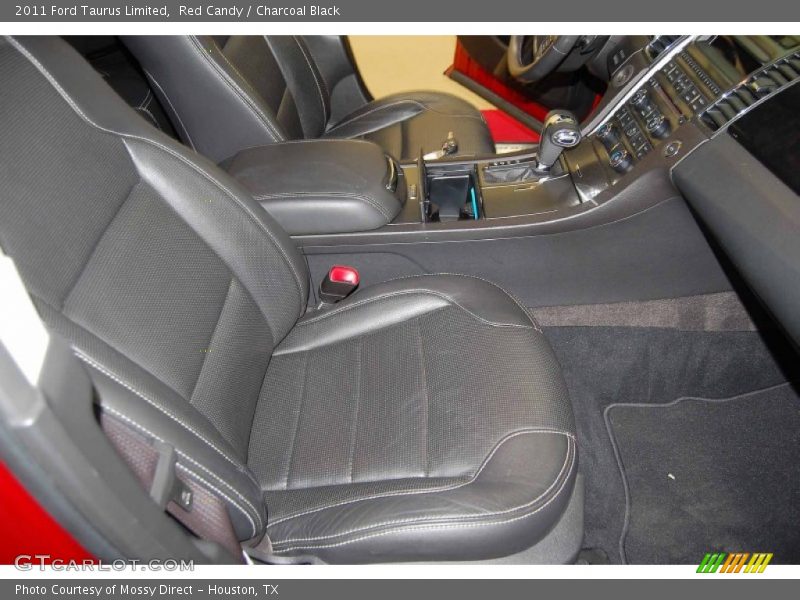 Red Candy / Charcoal Black 2011 Ford Taurus Limited