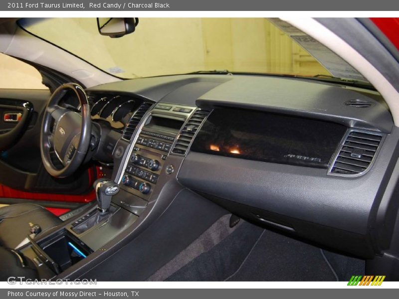 Red Candy / Charcoal Black 2011 Ford Taurus Limited