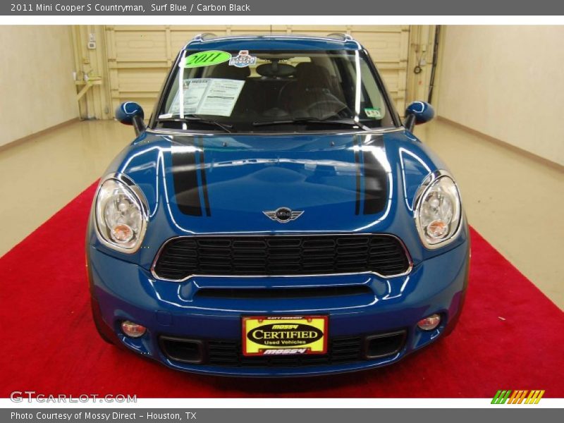 Surf Blue / Carbon Black 2011 Mini Cooper S Countryman