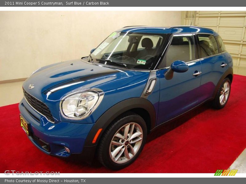 Surf Blue / Carbon Black 2011 Mini Cooper S Countryman
