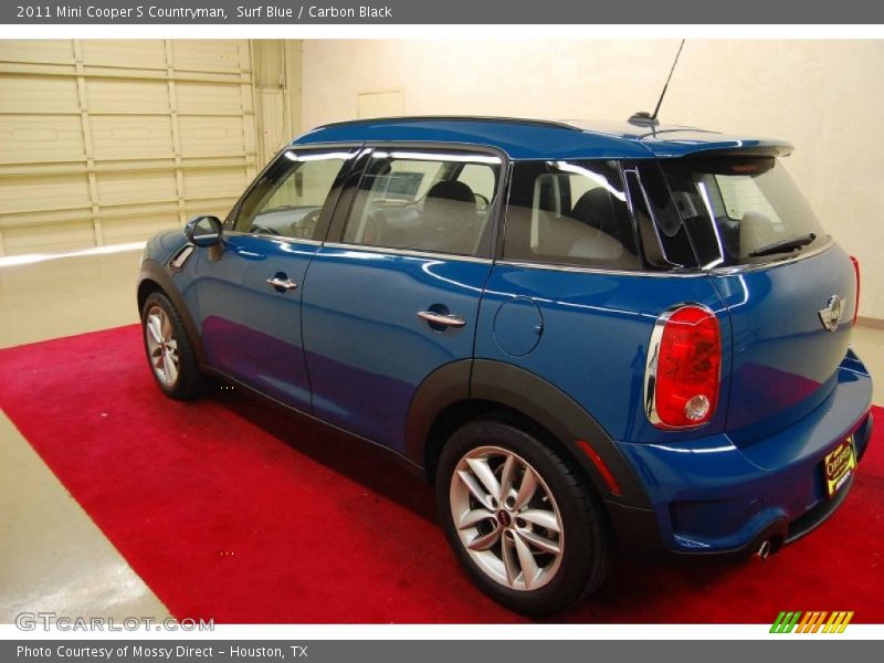Surf Blue / Carbon Black 2011 Mini Cooper S Countryman