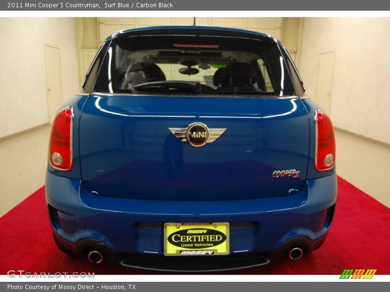 Surf Blue / Carbon Black 2011 Mini Cooper S Countryman