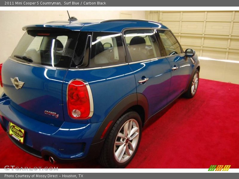 Surf Blue / Carbon Black 2011 Mini Cooper S Countryman