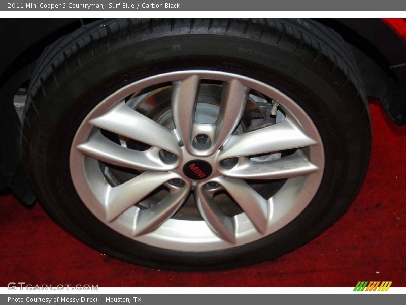 Surf Blue / Carbon Black 2011 Mini Cooper S Countryman