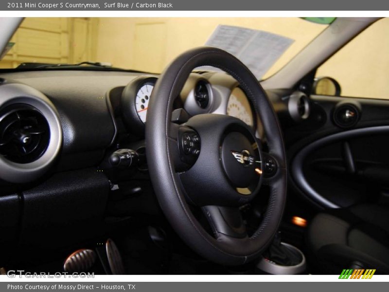 Surf Blue / Carbon Black 2011 Mini Cooper S Countryman