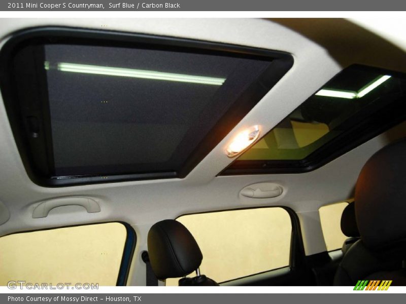 Surf Blue / Carbon Black 2011 Mini Cooper S Countryman