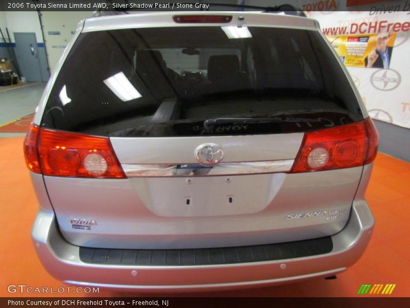 Silver Shadow Pearl / Stone Gray 2006 Toyota Sienna Limited AWD