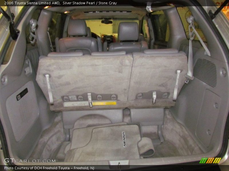 Silver Shadow Pearl / Stone Gray 2006 Toyota Sienna Limited AWD