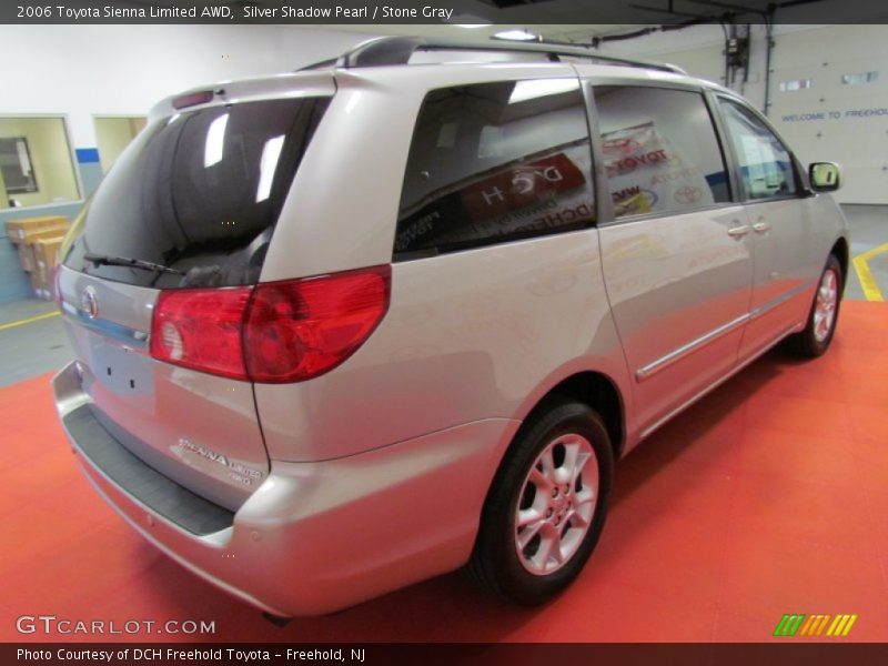 Silver Shadow Pearl / Stone Gray 2006 Toyota Sienna Limited AWD
