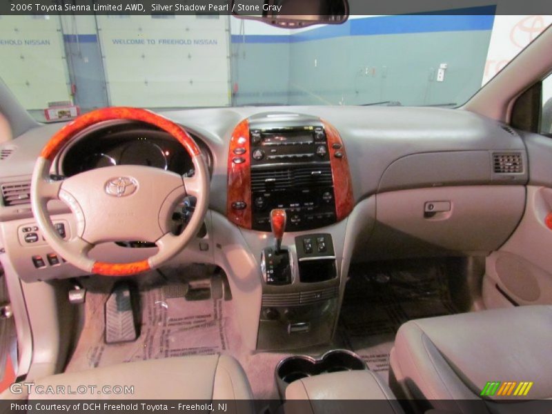Silver Shadow Pearl / Stone Gray 2006 Toyota Sienna Limited AWD