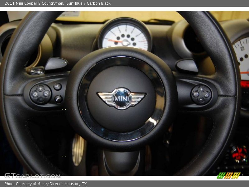 Surf Blue / Carbon Black 2011 Mini Cooper S Countryman