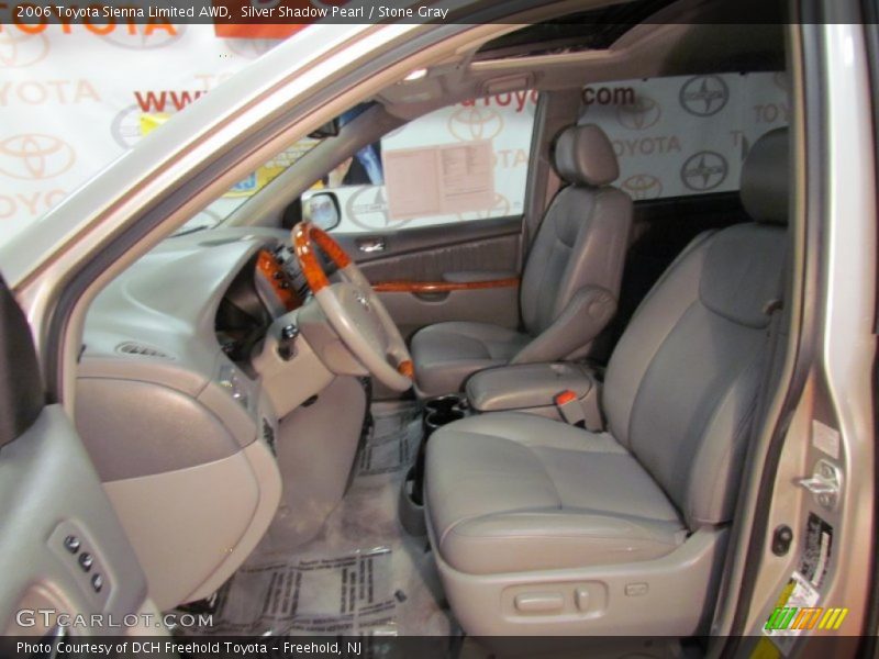 Silver Shadow Pearl / Stone Gray 2006 Toyota Sienna Limited AWD