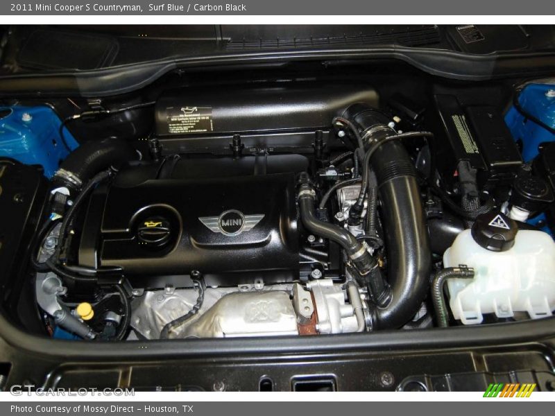 Surf Blue / Carbon Black 2011 Mini Cooper S Countryman