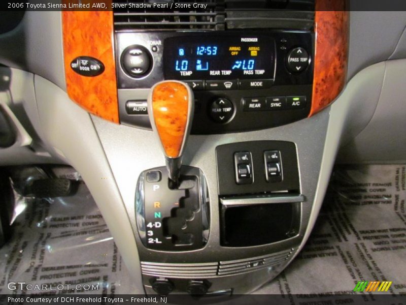 Silver Shadow Pearl / Stone Gray 2006 Toyota Sienna Limited AWD