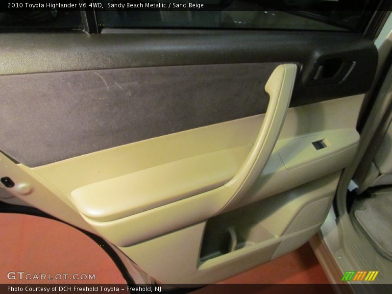 Sandy Beach Metallic / Sand Beige 2010 Toyota Highlander V6 4WD