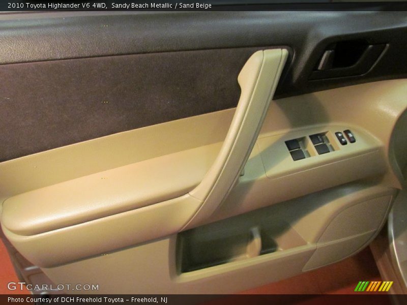 Sandy Beach Metallic / Sand Beige 2010 Toyota Highlander V6 4WD
