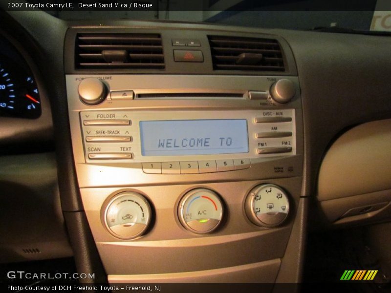 Desert Sand Mica / Bisque 2007 Toyota Camry LE