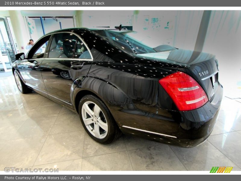 Black / Black 2010 Mercedes-Benz S 550 4Matic Sedan