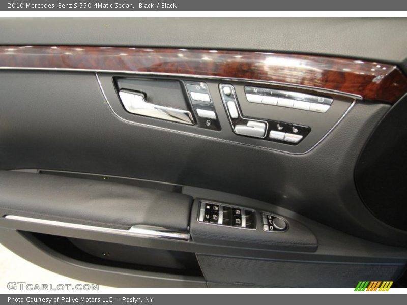 Black / Black 2010 Mercedes-Benz S 550 4Matic Sedan