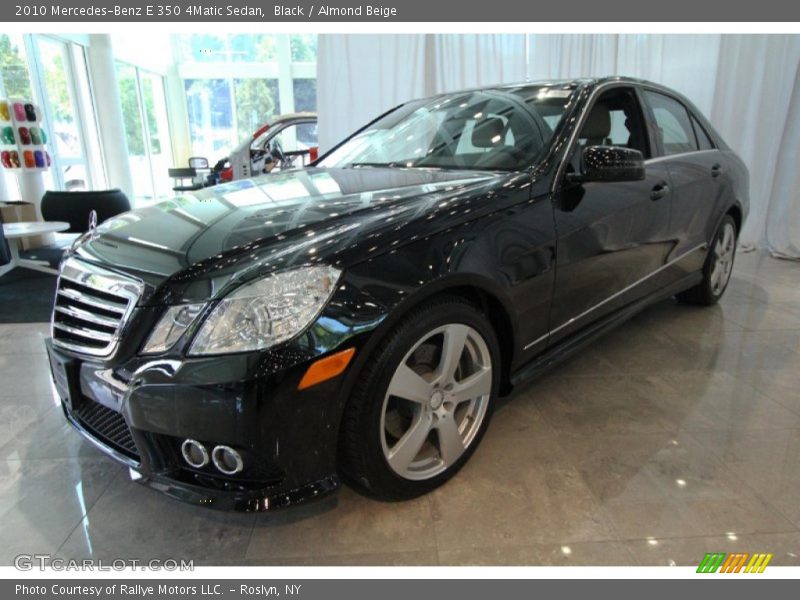 Black / Almond Beige 2010 Mercedes-Benz E 350 4Matic Sedan