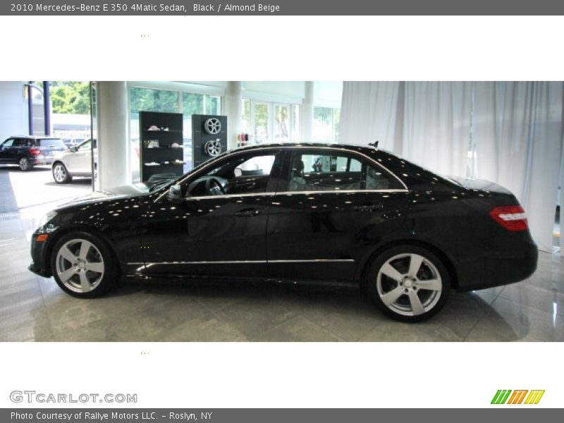 Black / Almond Beige 2010 Mercedes-Benz E 350 4Matic Sedan