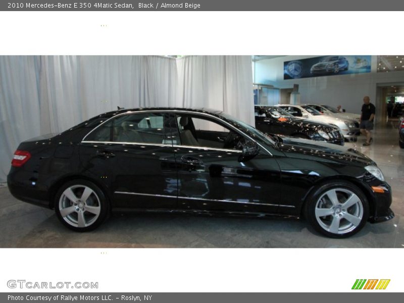 Black / Almond Beige 2010 Mercedes-Benz E 350 4Matic Sedan