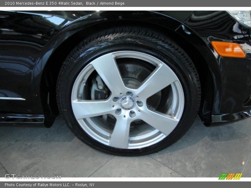 Black / Almond Beige 2010 Mercedes-Benz E 350 4Matic Sedan