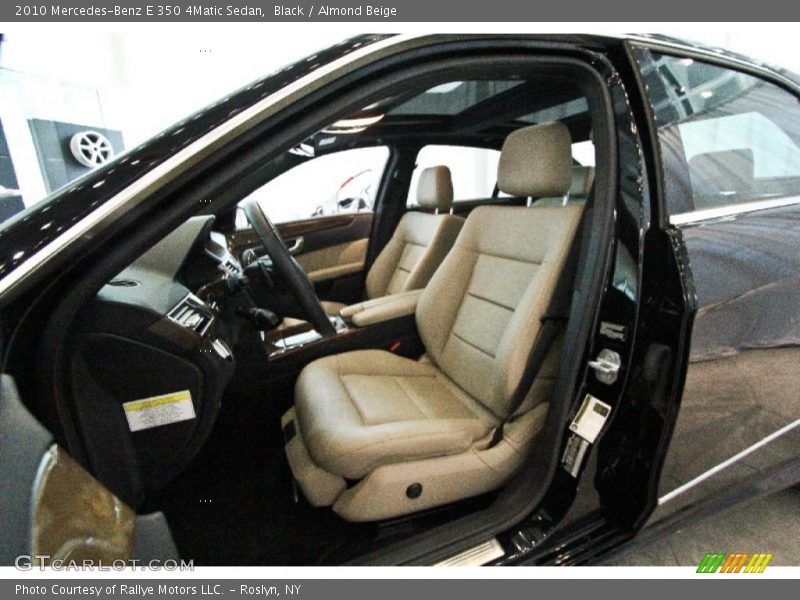 Black / Almond Beige 2010 Mercedes-Benz E 350 4Matic Sedan