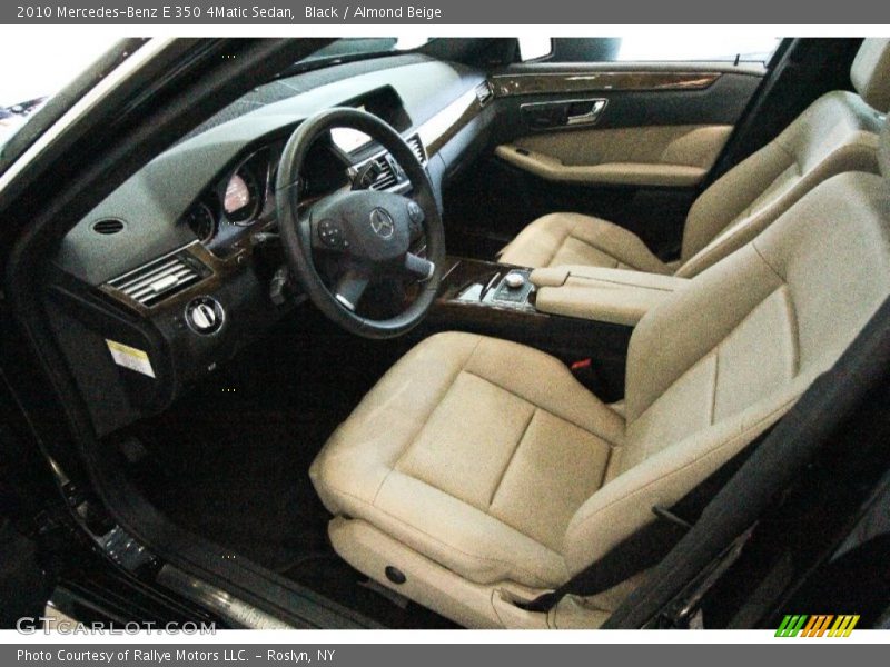 Black / Almond Beige 2010 Mercedes-Benz E 350 4Matic Sedan