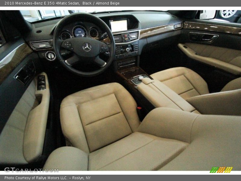 Black / Almond Beige 2010 Mercedes-Benz E 350 4Matic Sedan