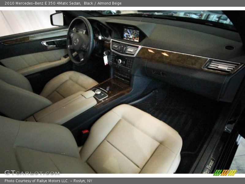 Black / Almond Beige 2010 Mercedes-Benz E 350 4Matic Sedan