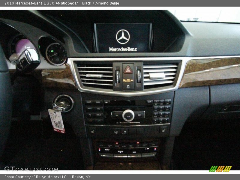 Black / Almond Beige 2010 Mercedes-Benz E 350 4Matic Sedan