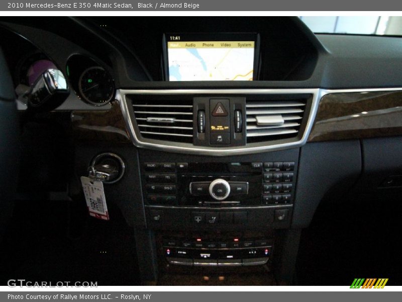 Black / Almond Beige 2010 Mercedes-Benz E 350 4Matic Sedan