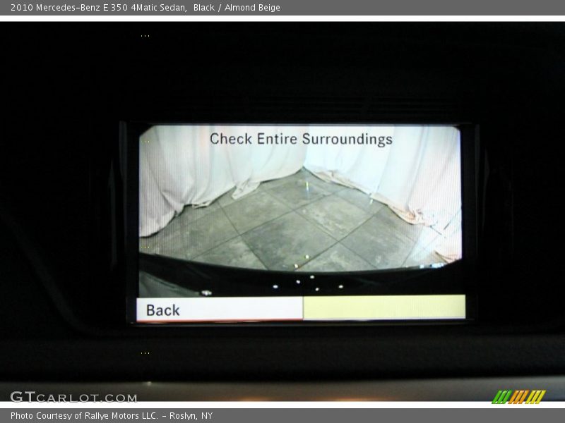 Black / Almond Beige 2010 Mercedes-Benz E 350 4Matic Sedan