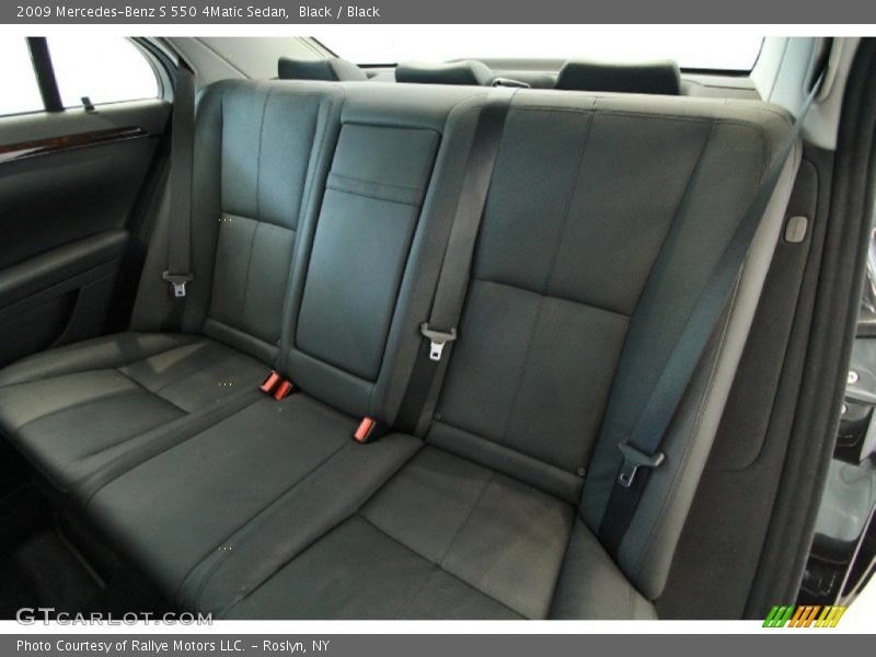 Black / Black 2009 Mercedes-Benz S 550 4Matic Sedan