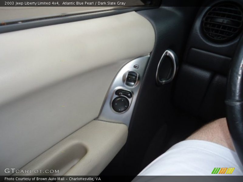 Atlantic Blue Pearl / Dark Slate Gray 2003 Jeep Liberty Limited 4x4
