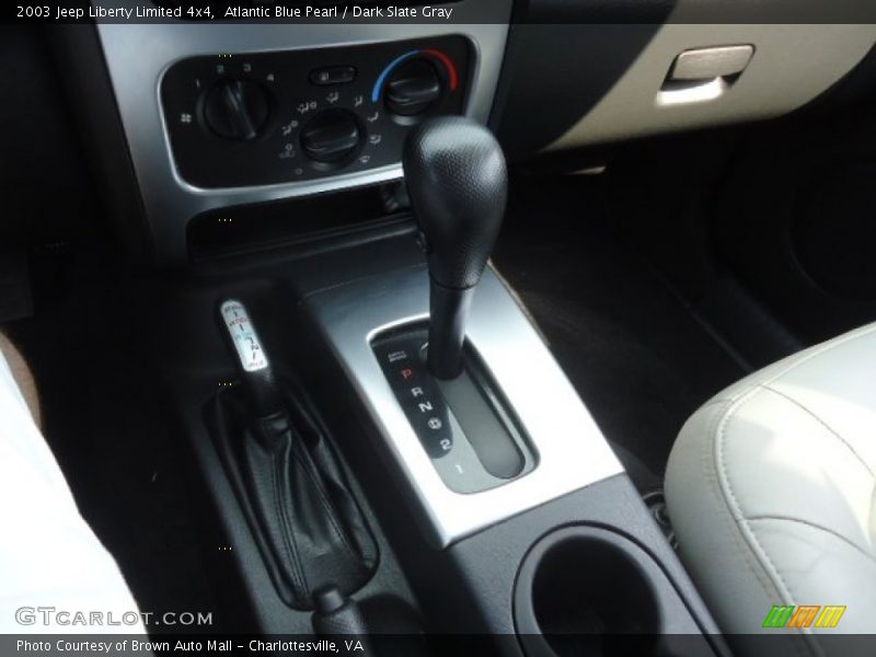 Atlantic Blue Pearl / Dark Slate Gray 2003 Jeep Liberty Limited 4x4