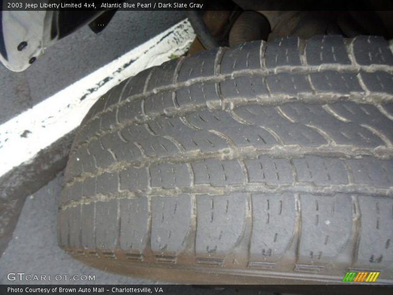 Atlantic Blue Pearl / Dark Slate Gray 2003 Jeep Liberty Limited 4x4