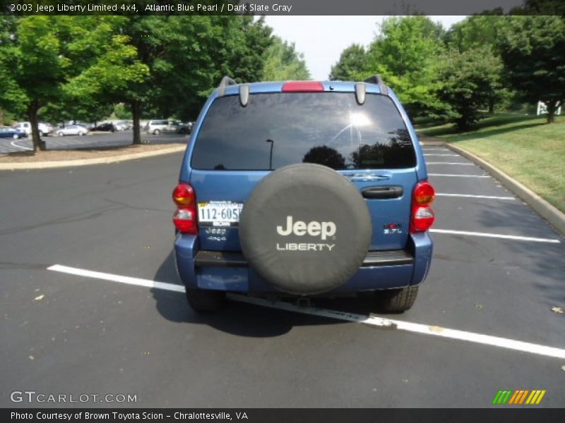 Atlantic Blue Pearl / Dark Slate Gray 2003 Jeep Liberty Limited 4x4