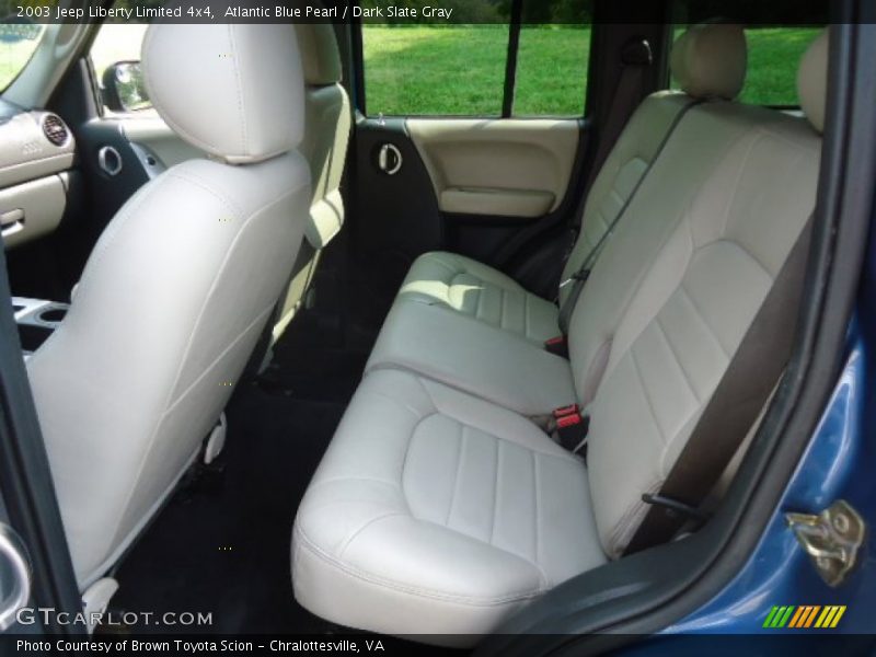Atlantic Blue Pearl / Dark Slate Gray 2003 Jeep Liberty Limited 4x4