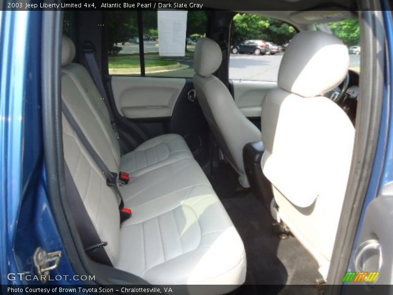 Atlantic Blue Pearl / Dark Slate Gray 2003 Jeep Liberty Limited 4x4