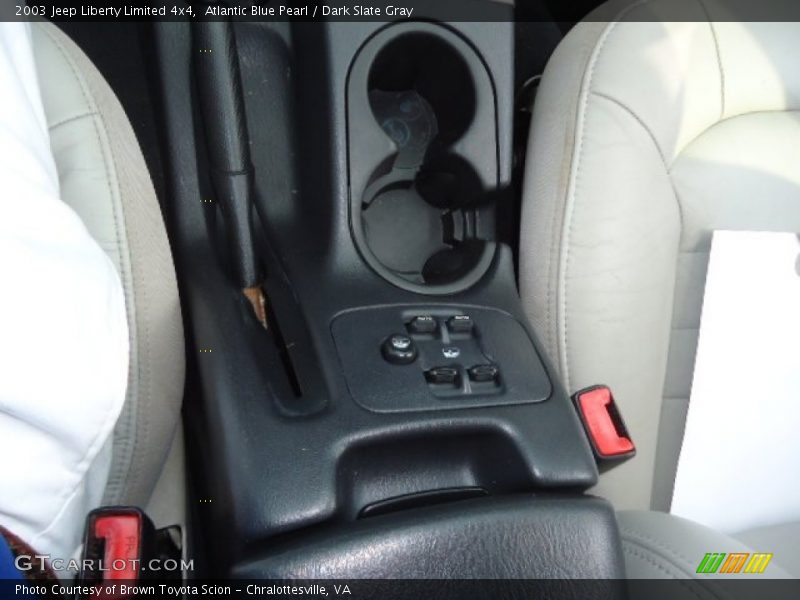 Atlantic Blue Pearl / Dark Slate Gray 2003 Jeep Liberty Limited 4x4