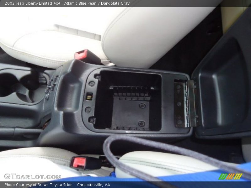 Atlantic Blue Pearl / Dark Slate Gray 2003 Jeep Liberty Limited 4x4