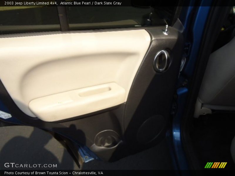 Atlantic Blue Pearl / Dark Slate Gray 2003 Jeep Liberty Limited 4x4