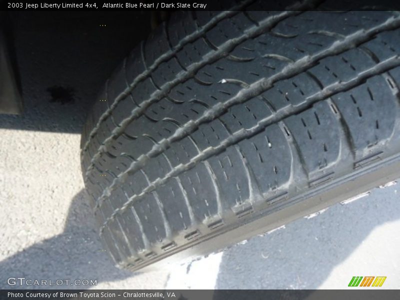 Atlantic Blue Pearl / Dark Slate Gray 2003 Jeep Liberty Limited 4x4