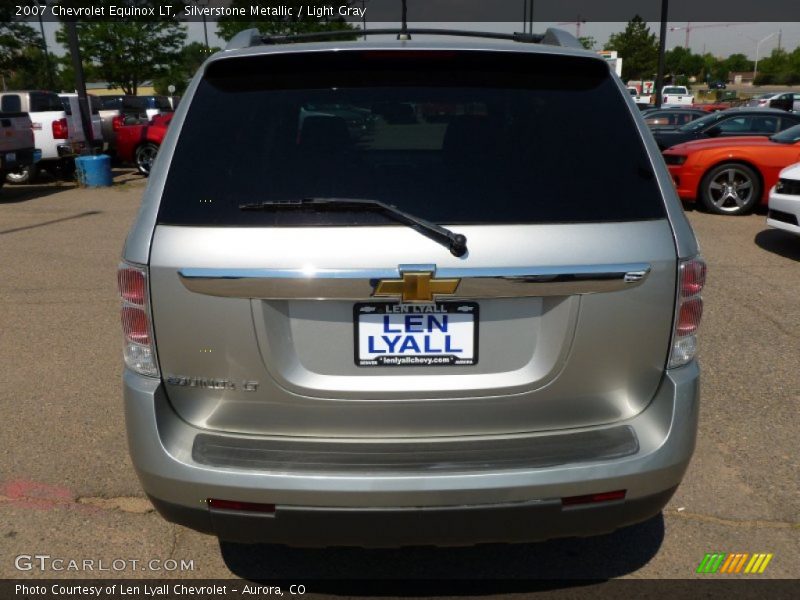 Silverstone Metallic / Light Gray 2007 Chevrolet Equinox LT