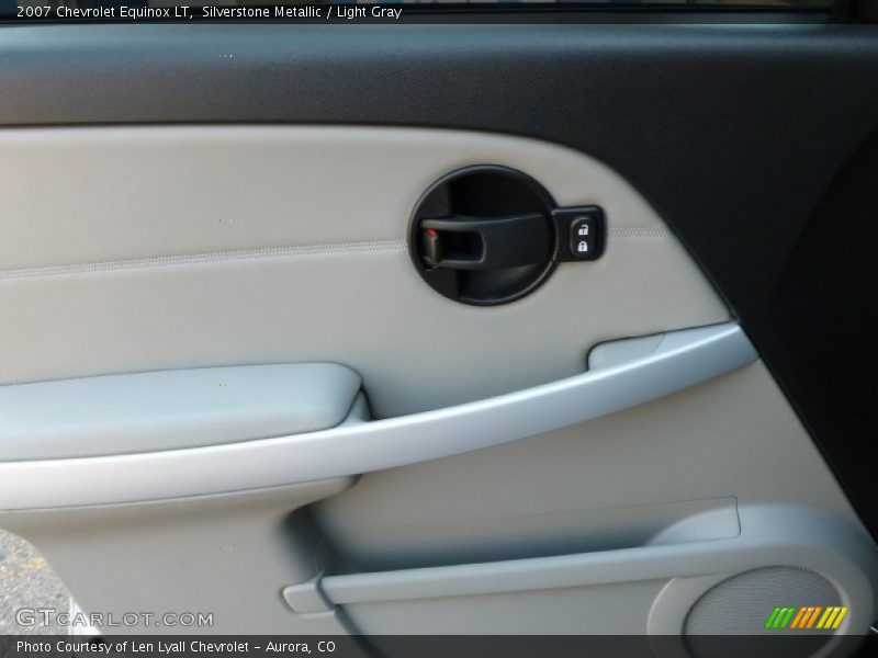 Silverstone Metallic / Light Gray 2007 Chevrolet Equinox LT