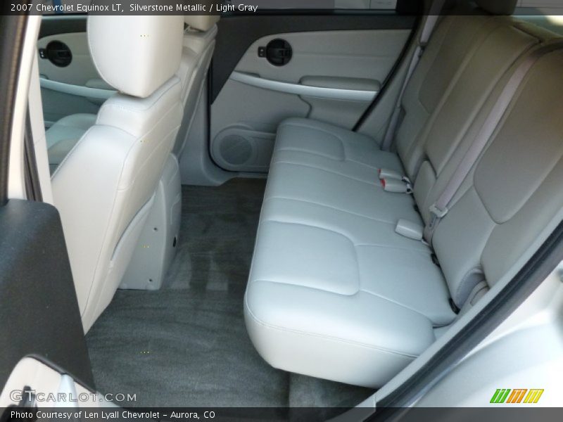 Silverstone Metallic / Light Gray 2007 Chevrolet Equinox LT