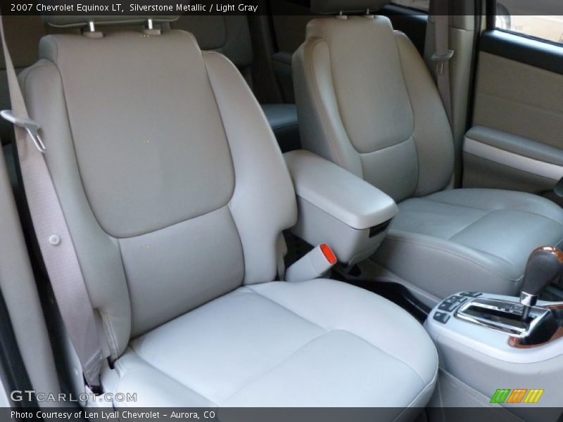 Silverstone Metallic / Light Gray 2007 Chevrolet Equinox LT