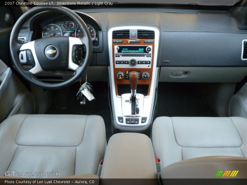 Silverstone Metallic / Light Gray 2007 Chevrolet Equinox LT
